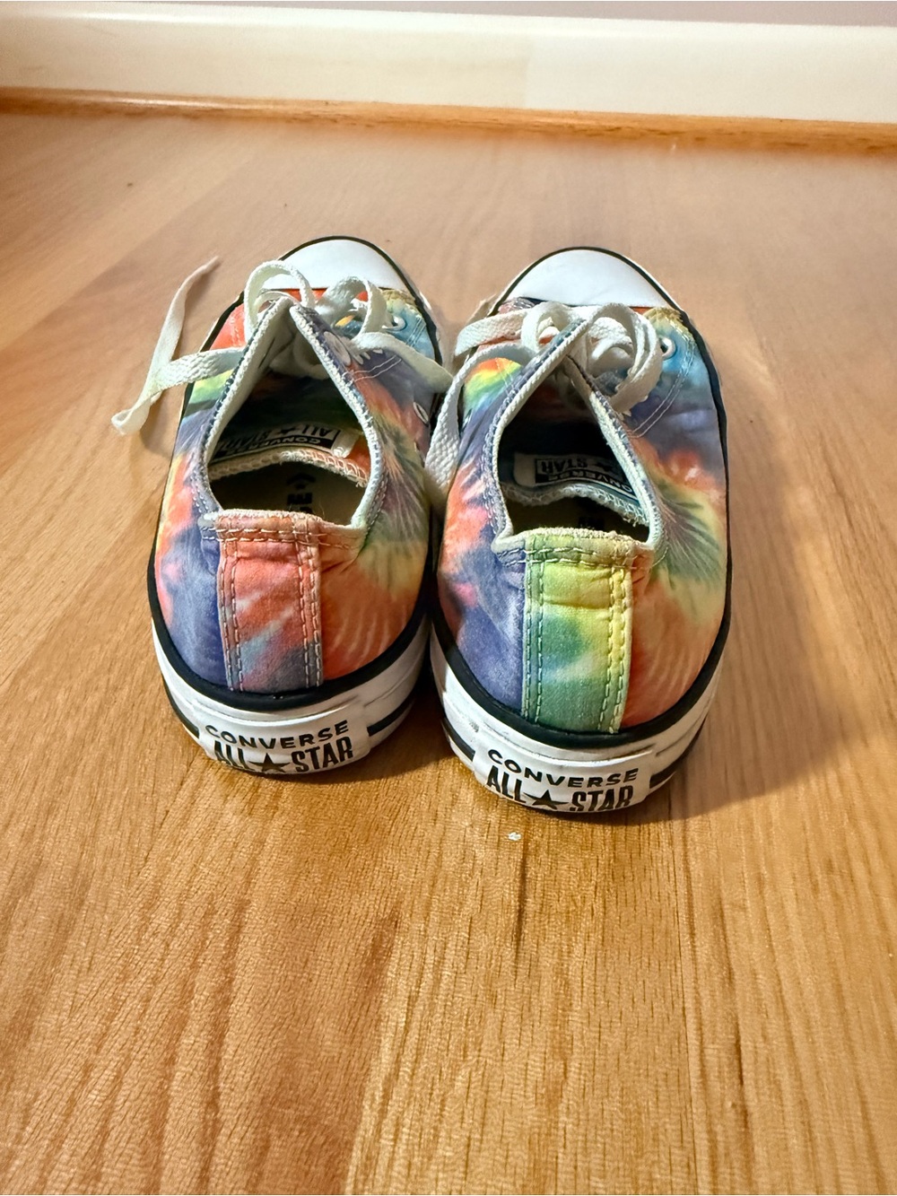 Converse All-Star Tie-Dye Low Top Sneakers - Rainbow - Picture 3 of 10